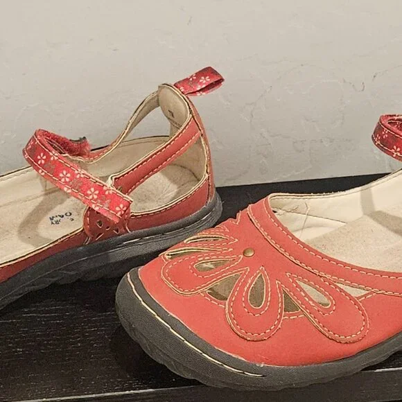Mary Jane, Vegan Upper, Red JBU by Jambu Wildflower Encore size 7M - Picture 8 of 15